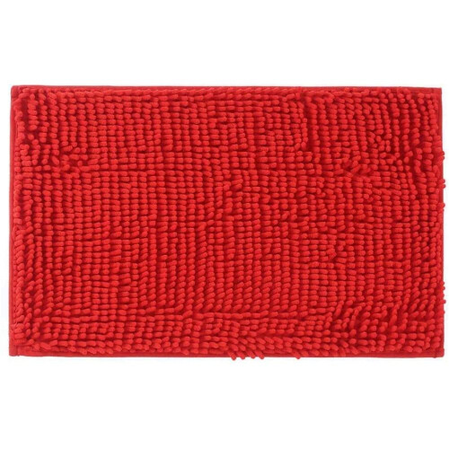 Χαλιά μπάνιου, Microfiber Chenille Extra Thick Anti-Slip Plush Shaggy Bath Mat, Άνετο και Πολυτελές