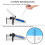 Handheld Grape Refractometer for Wine 025% Alcohol Tester, Brix 040% Sugar Concentration Meter, DualScale, Improved Precision 5