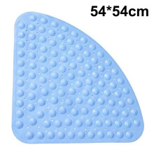 Tapis de sol pour salle de bain, matériau non toxique et inodore, antibactérien et résistant aux moisissures
