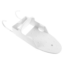 Iron Holder Stainless Steel Wall Mount for Ironing Board Hook Rack for Hanging Compact and Heat Resistant for Home and Hotel White