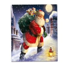Kerstdouchegordijnset, waterdicht gordijn met haken, polyesterstof voor badkamerdecoratie, geschikt voor de meeste badkamers.