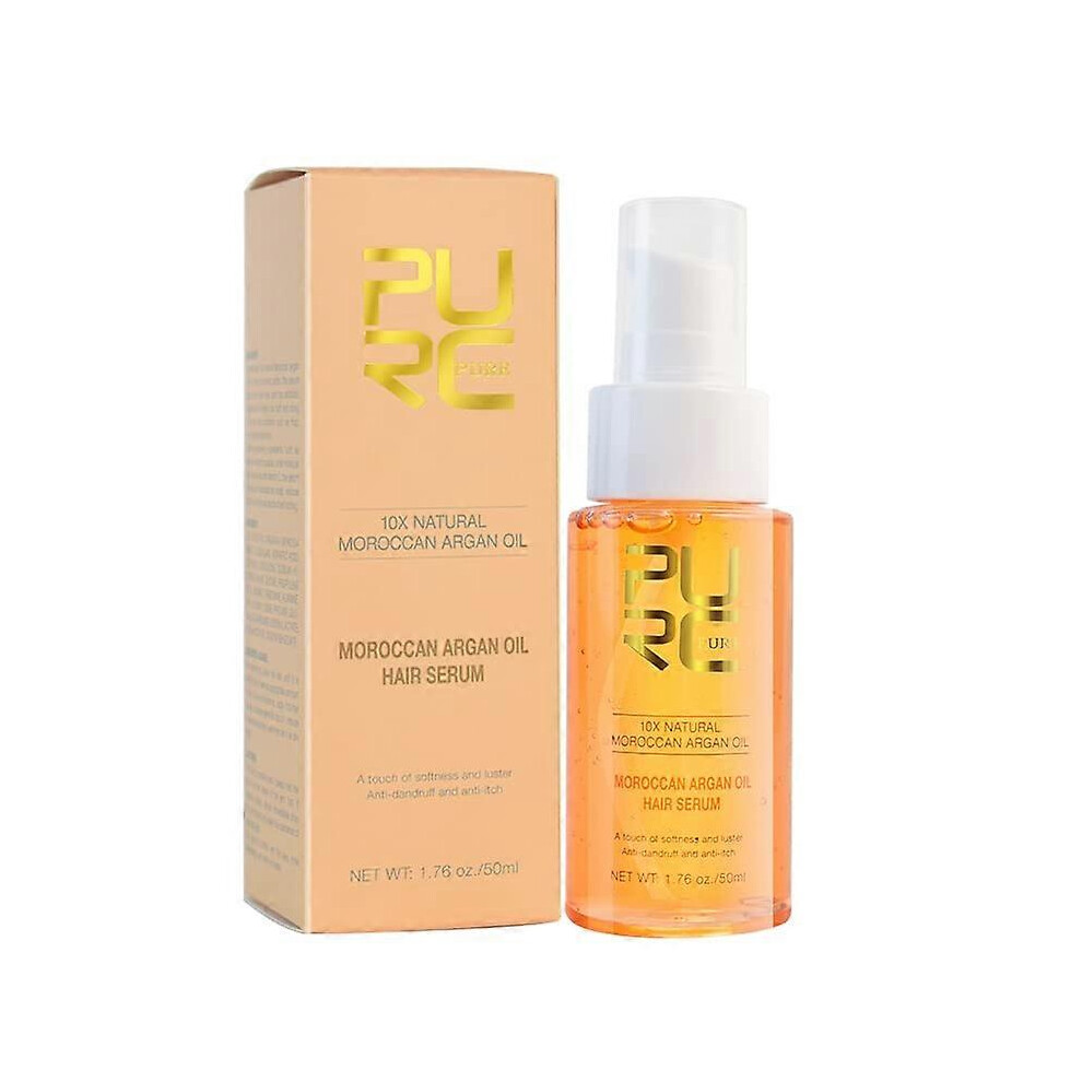 Kikidex (As Show, One Size) Morocco Argan Oil Hair Serum Smoothing Repair Damaged Frizz Dry Hair Anti-Dandruff Scalp Treatment Hair Care