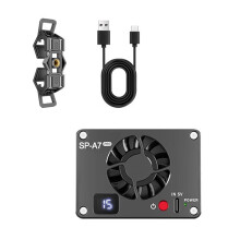Battery Power Camera Intelligent Temperature Control Fan
