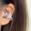 Detachable Rhinestones Earphone Accessories Rotating-Single 3