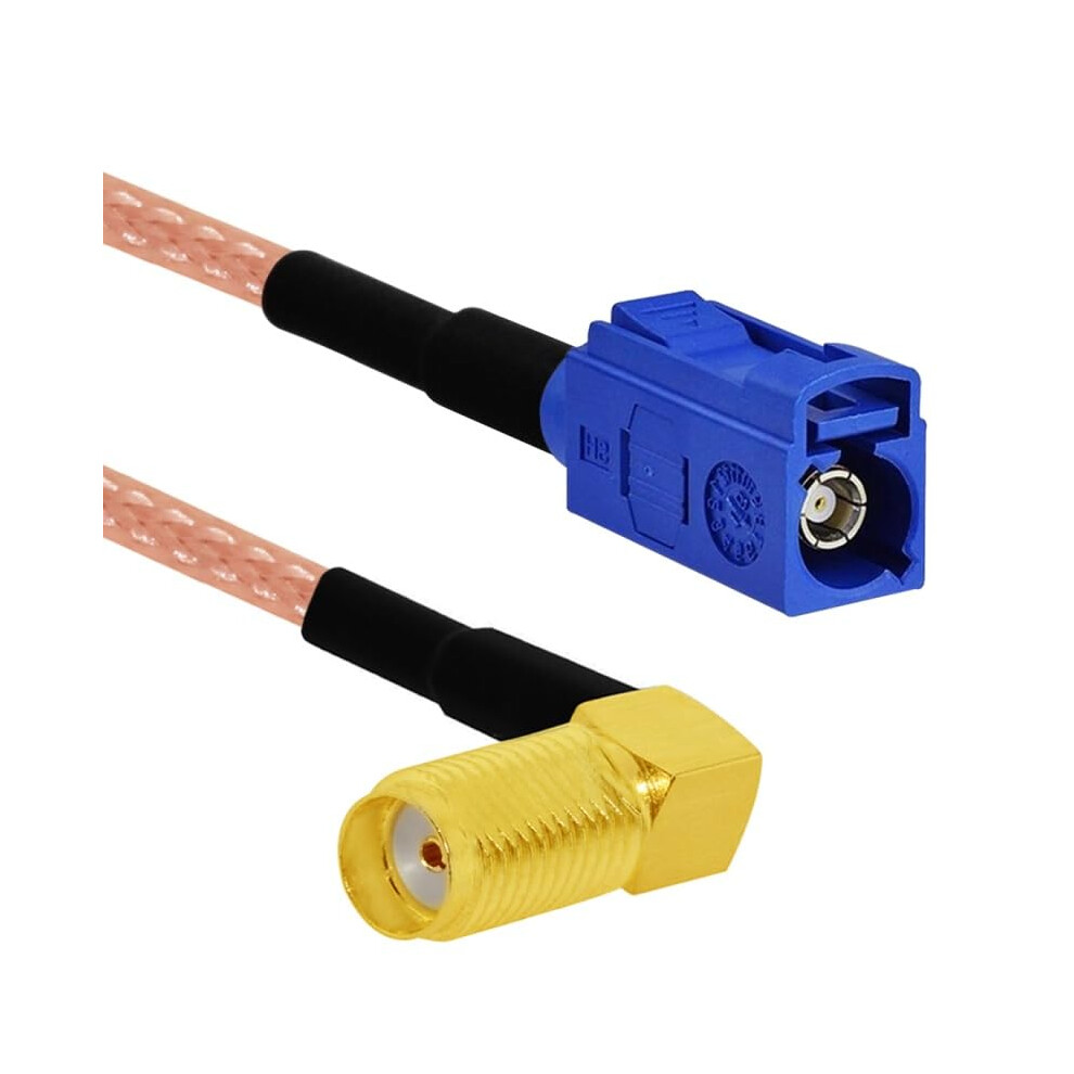 Rf Coaxial Rg316 Sma Male To Female Pigtail Cable 50Cm Speed Secure Connection Blue 9339159934005