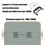 Full Rotation Adjustable Projector Stand For Desktop Wall-White 6