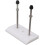 Skateboard Deck Hanger,  Acrylic, Easy Installation, Floating Effect Wall Mount for Deck Display White 4