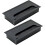 (As show, One size) Rectangular Cable Grommet Wire Hole Covers 160mm X 80mm - Pack Of 2 1