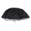 Waterproof Black Chiminea Fire Pit Cover with Fastening Straps 1