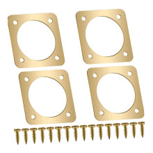4Pcs Bluebird House Predator Guard Metal Hole Protectors 2.5cm Weatherproof Entrance Plate