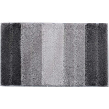 Plys badetæpper til hjemmet, hurtigttørrende mikrofiber bademåtte med skridsikker bagside, ekstra tykt, shaggy brusetæppe, maskinvaskbart