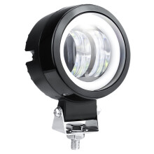 1pc Led Work Lamp Aperture for Motorcycle Round Shape Inspection Light Saving Brightness Easy to Install for Trucks and OffRoad Vehicles Ref: 5731