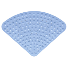 Accesorii de baie antiderapante, covoraș de baie elegant din material TPE cu găuri de scurgere, design pătrat pentru dușuri și căzi de baie,