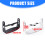 360 Roterende Metalen Projector Houder Stand Desktop Muur-Wit 4