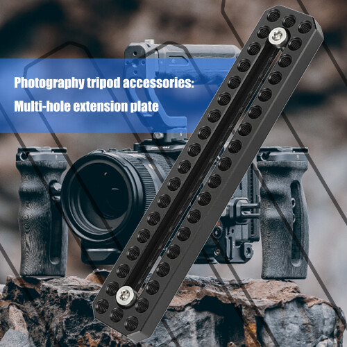 Professionele cameraplaat met meerdere schroefdraad Mount Easy 1