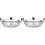 Thickened Aluminum Soup Pot NonStick Steamer Induction Compatible Silver x 3 1