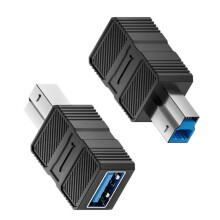 Klein formaat USB 3.0 B-printerkabeladapter voor-B of moeder A