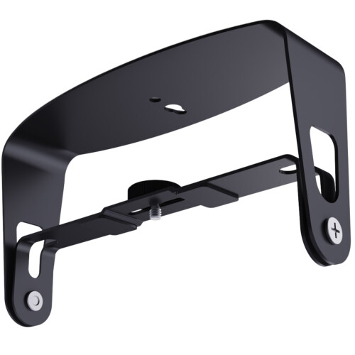 360 Rotating Metal Projector Holder Stand Desktop Wall-black