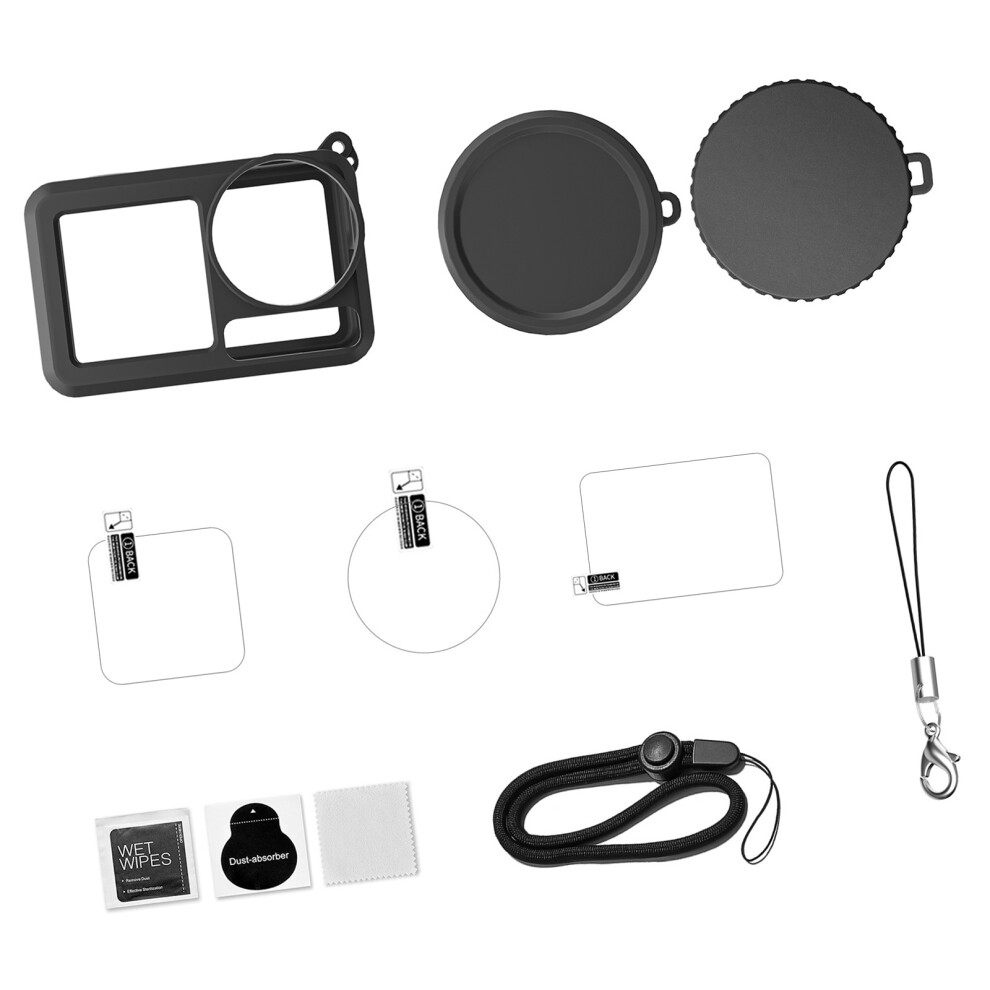 Action Camera Silicone Protectors Lens Covers Set Impact-1 7709000238095