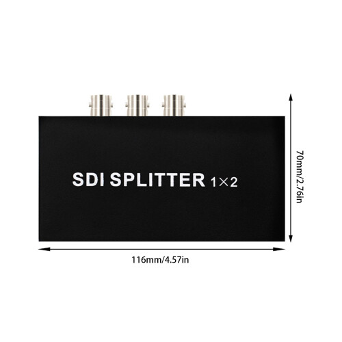 Broadcast Grade SDHD3G Splitter for Live Streaming Video 1