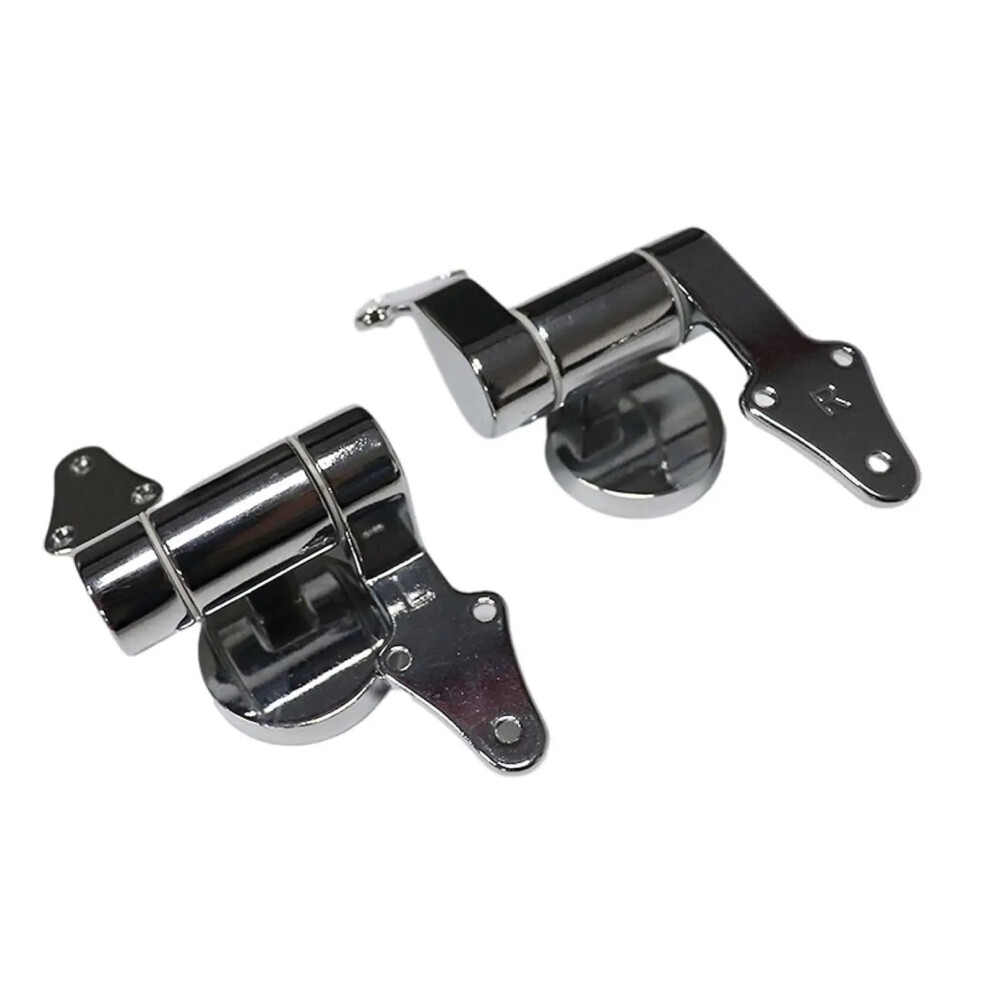 2 Pack Toilet Seat Hinges Adjustable Replacement Fixtures For Bathroom And Washroom Toilets 9323874731698