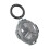Full Coverage Shell Clear Protector Case Waterproof Holder-Gray 1