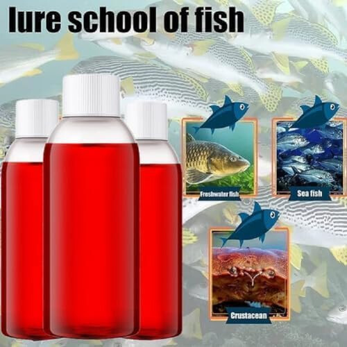 Fish Bait Attractant Enhancer for Trout, Cod, Carp, Bass 1pc 1