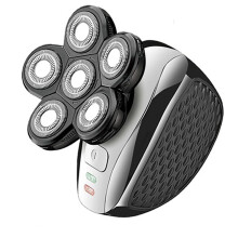 Electric Head Shaver for Bald Men, 6Blade Waterproof Wet Dry Cordless Razor with MultiHead Floating Blades