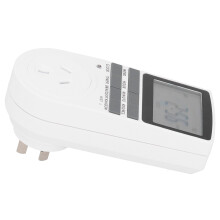 Digitale programmeerbare timer met LCD-interface voor apparaatbediening, slimme huisautomatisering met 12/24-uurs/wekelijkse cyclus en