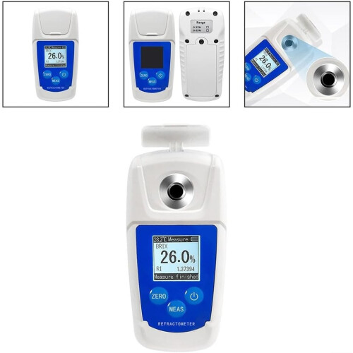 Digital Saccharimeter Tester for Precise Sugar Measurement in Culinary Applications with Design and Temperature Compensation Features 2