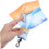 Microfiber Lens Cleaning Cloth 2Pack Keychain Reusable for Eyeglass and Screen Scratch Use 2