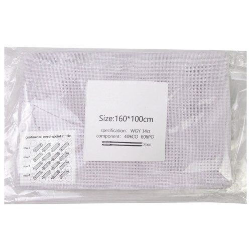 14CT Canvas Sheets Needle Point Canvas Praktische Mesh Sheets-L