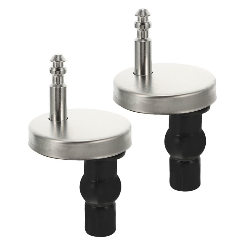 2 Pack Stainless Steel Toilet Seat Hinges With Expanding Nuts Quick Release Bolts For Easy Bathroom Seat Installation 9119770604149
