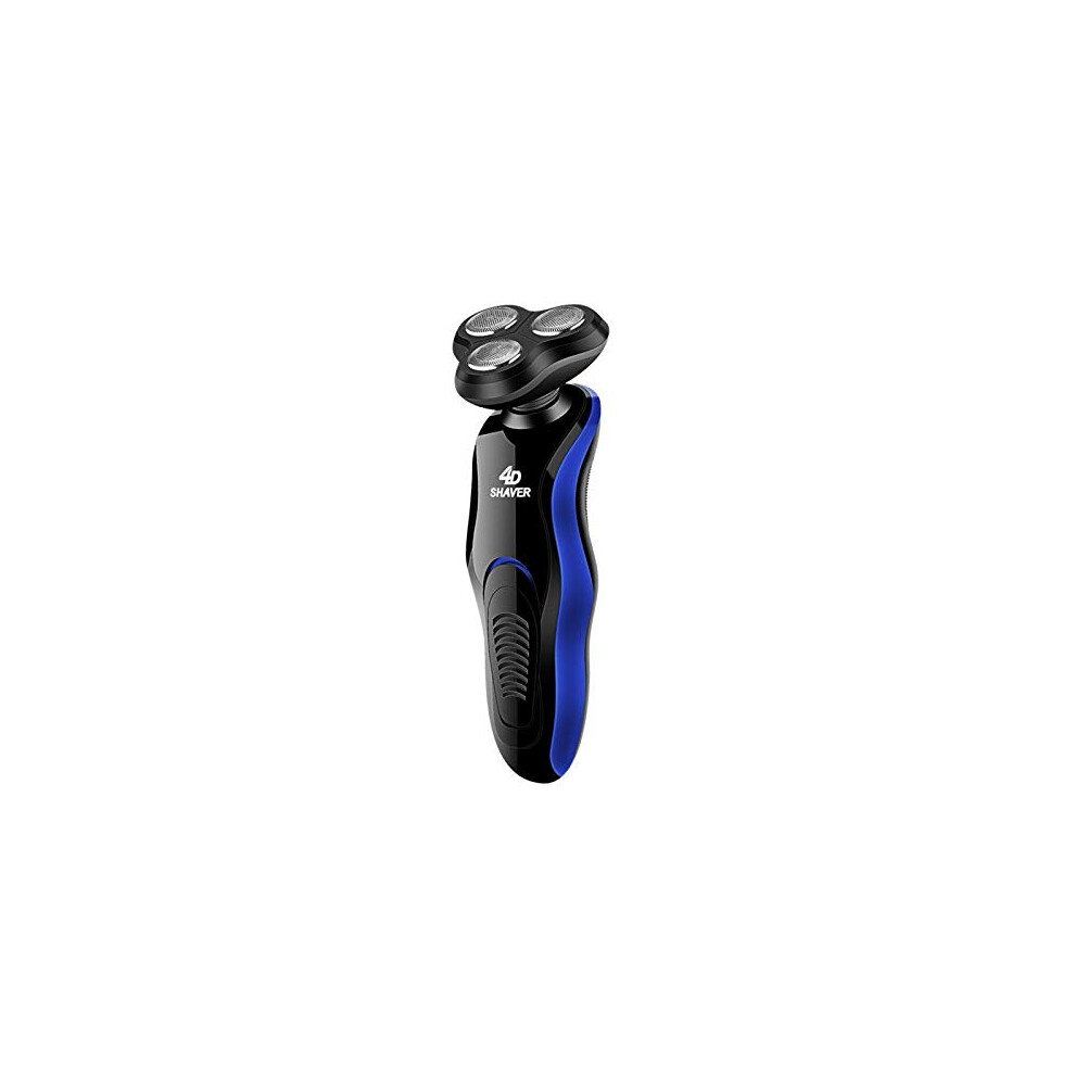 Bald Head Electric Shaver 4 in 1 Rechargeable Razor with Beard Trimmer and Nose Hair Clipper for Men (C No Box)