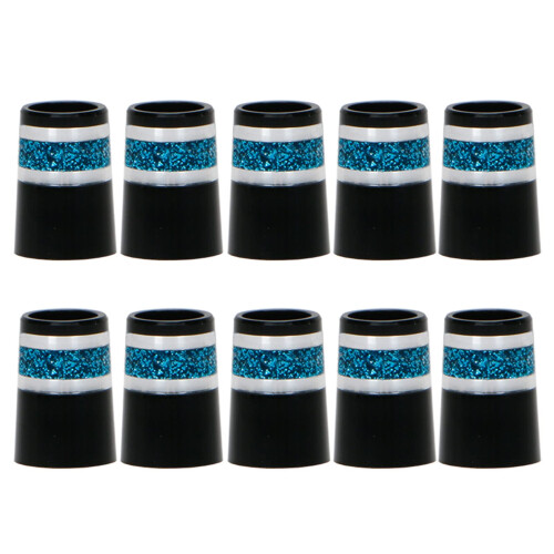 Racket handle accessories, 20 x 13.8 x 9.3 mm, black tip, size 0.370, ferrules Ref: 2337