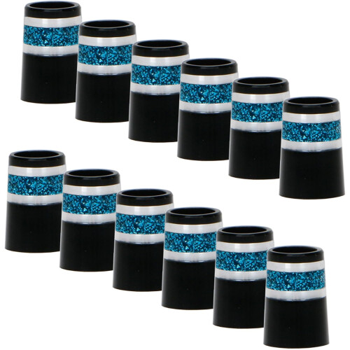 Racket handle accessories, 20 x 13.8 x 9.3 mm, black tip, size 0.370, ferrules Ref: 2337 2