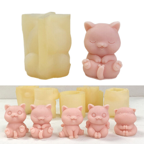 Moules à bougies en forme de chats, pour-Kit de support XQ881773 2