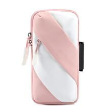 Brassard et sac bandoulière 2 en 1, brassard multifonctionnel pour téléphone portable avec bande élastique réglable pour un maintien sûr lors