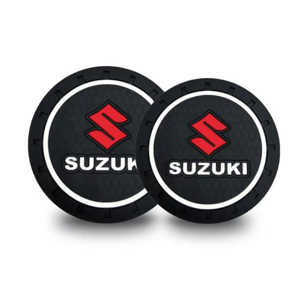 2 Pcs Car Cup Holder Coasters Waterproof Scratch Resistant For Suzuki Vitara Brezza Xl6 Xbee 9119770605252
