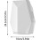 1600W Automatic Wall Mounted Hand Dryer with Sensor, Ultra Quiet 45dB Fast Drying 10s Gray 4