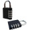 2 X  40mm 4 Digit Combination Padlock  Resettable Ref: 6976 3
