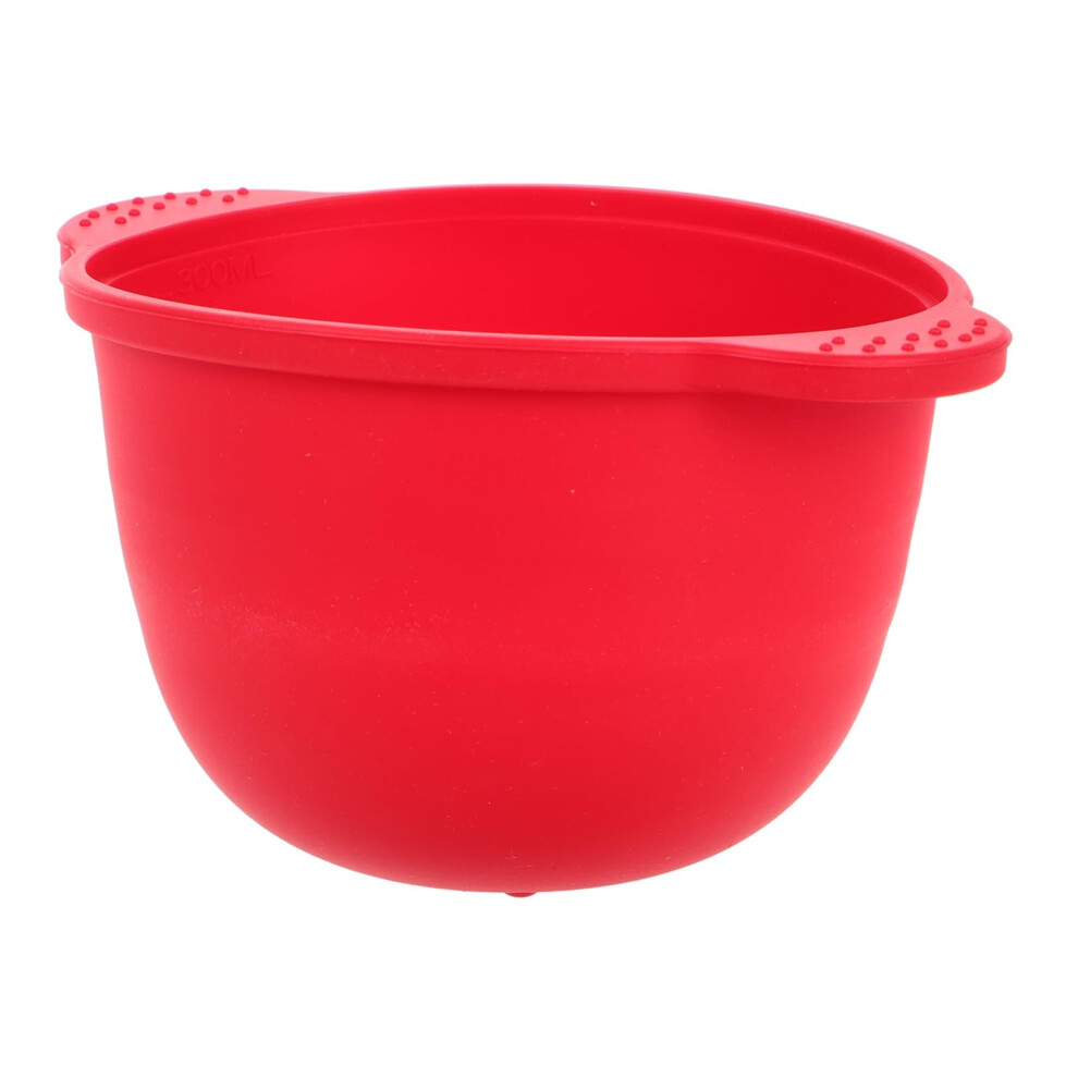 Red Silicone Wax Warmer Pot Liner Removable Heatresistant Bowl For Hair Removal And Facial Mask Mixing
