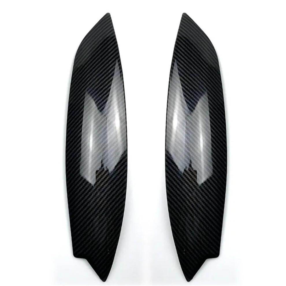 Car Headlights Eyebrows Fit For Vw Golf 5 Mk5 Gti R 20052007 (Carbon Fiber) 9119770605450