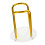 Paper Cup Organizer for Counter Elegant Cup Holder for Tea Bars Practical Storage Solution for Disposable Cups Golden 1
