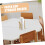 Paper Cup Organizer for Counter Elegant Cup Holder for Tea Bars Practical Storage Solution for Disposable Cups Golden 2