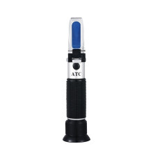 Portable Honey Moisture Refractometer, 050% Meter, Beekeeping Tool, ATC for Wine, Beer, Black