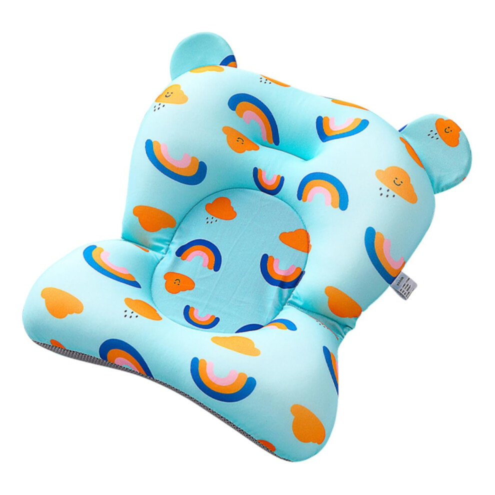 Baby Bath Seat Cushion Ergonomic Bathtub Support Pad for Newborn Infant Boys Girls