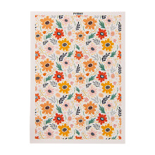 Blumen-Ton-Transferpapier, Blumenblatt-Transferblatt,-PY0049