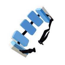 Swimming training belt for children, kickboard, kickboard, kickboard for beginners, kids blue/white
