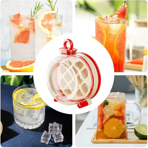 Ice block bottle with straw, ice block maker, electric kettle, easy to release 2